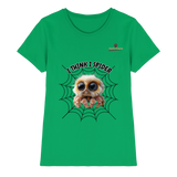 Itzy die Spinne - „I Think I Spider“ - Ladies Premium Shirt