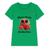 Kleiner Krebs - Großes Herz - Ladies Premium Shirt