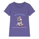 Sei du selbst – Einhorn  - Ladies Premium Shirt