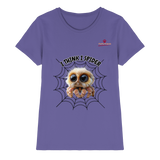 Itzy die Spinne - „I Think I Spider“ - Ladies Premium Shirt