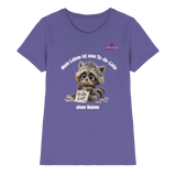 Mein Leben ist eine To-do-Liste - Waschbär - Ladies Premium Shirt