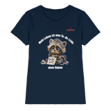 Mein Leben ist eine To-do-Liste - Waschbär - Ladies Premium Shirt
