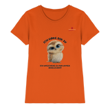 Eule- Ich höre dir zu - aber speichere es unter "irrelevant" - Ladies Premium Shirt