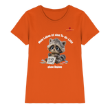 Mein Leben ist eine To-do-Liste - Waschbär - Ladies Premium Shirt