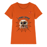 Itzy die Spinne - „I Think I Spider“ - Ladies Premium Shirt