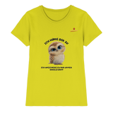 Eule- Ich höre dir zu - aber speichere es unter "irrelevant" - Ladies Premium Shirt