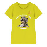 Mein Leben ist eine To-do-Liste - Waschbär - Ladies Premium Shirt
