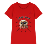 Itzy die Spinne - „I Think I Spider“ - Ladies Premium Shirt