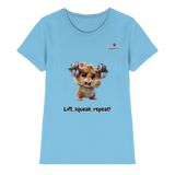 Lift, squeak, repeat! – Hamster  - Ladies Premium Shirt
