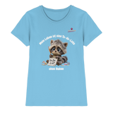 Mein Leben ist eine To-do-Liste - Waschbär - Ladies Premium Shirt
