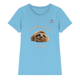 Ich ruh mich nur kurz aus – Faultier - Ladies Premium Shirt