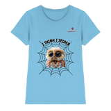Itzy die Spinne - „I Think I Spider“ - Ladies Premium Shirt