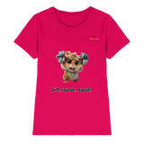 Lift, squeak, repeat! – Hamster  - Ladies Premium Shirt