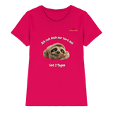 Ich ruh mich nur kurz aus – Faultier - Ladies Premium Shirt