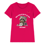 Mein Leben ist eine To-do-Liste - Waschbär - Ladies Premium Shirt