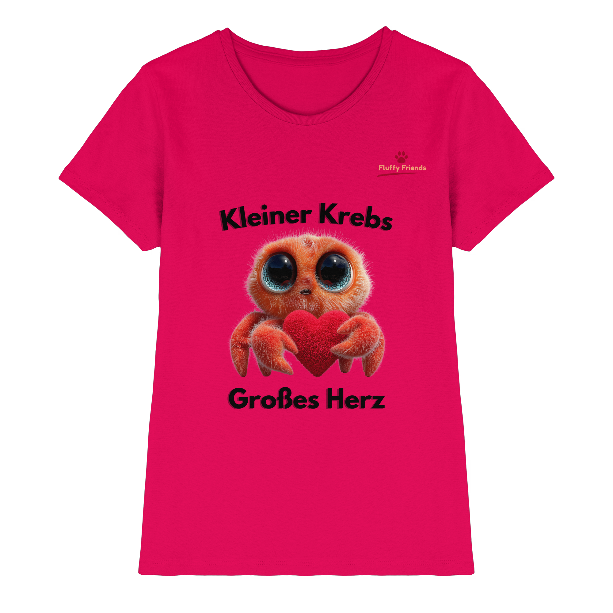 Kleiner Krebs - Großes Herz - Ladies Premium Shirt