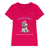 Sei du selbst – Einhorn  - Ladies Premium Shirt