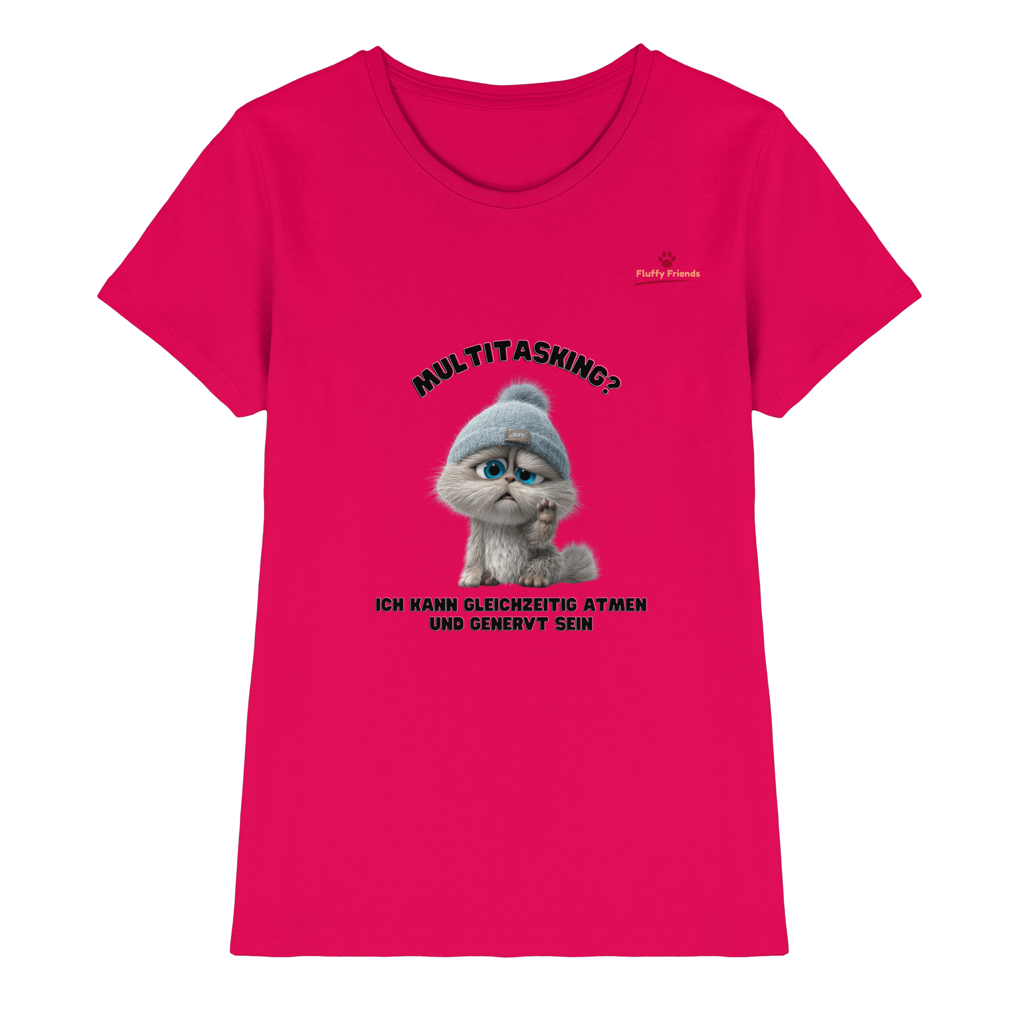 Multitasking? Ich kann gleichzeitig atmen und genervt sein - Ladies Premium Shirt