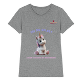 Sei du selbst – Einhorn  - Ladies Premium Shirt