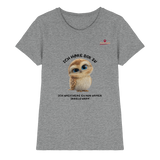 Eule- Ich höre dir zu - aber speichere es unter "irrelevant" - Ladies Premium Shirt