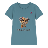 Lift, squeak, repeat! – Hamster  - Ladies Premium Shirt