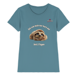 Ich ruh mich nur kurz aus – Faultier - Ladies Premium Shirt