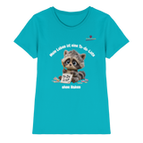 Mein Leben ist eine To-do-Liste - Waschbär - Ladies Premium Shirt
