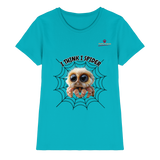Itzy die Spinne - „I Think I Spider“ - Ladies Premium Shirt