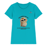 Eule- Ich höre dir zu - aber speichere es unter "irrelevant" - Ladies Premium Shirt