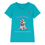 Sei du selbst – Einhorn  - Ladies Premium Shirt