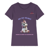 Sei du selbst – Einhorn  - Ladies Premium Shirt
