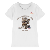 Mein Leben ist eine To-do-Liste - Waschbär - Ladies Premium Shirt