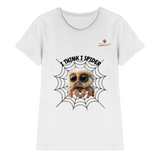 Itzy die Spinne - „I Think I Spider“ - Ladies Premium Shirt