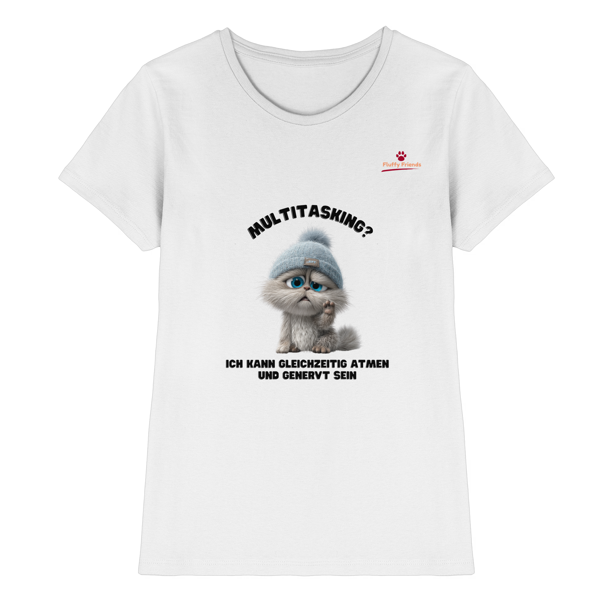 Multitasking? Ich kann gleichzeitig atmen und genervt sein - Ladies Premium Shirt