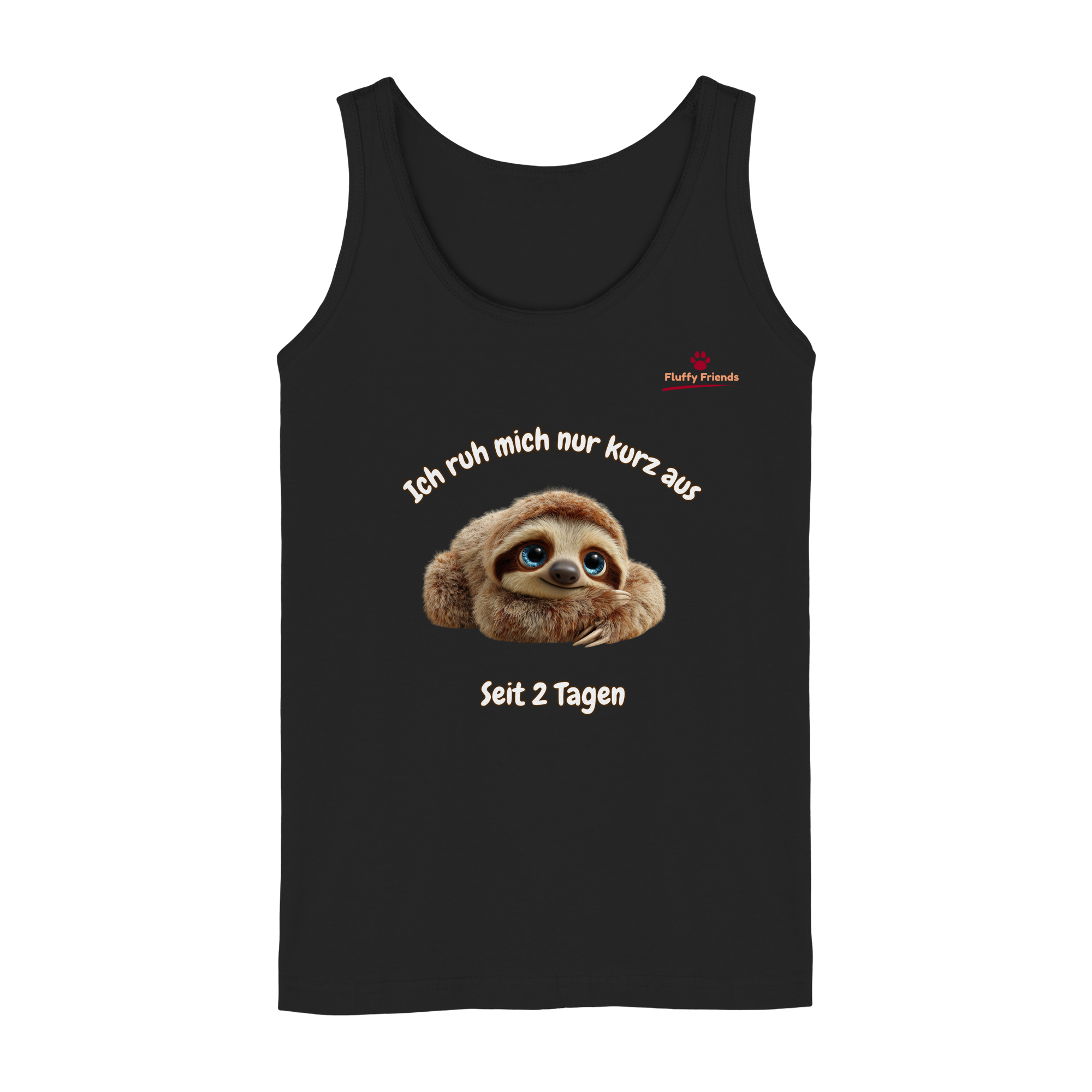 Ich ruh mich nur kurz aus – Faultier - Ladies Tank-Top