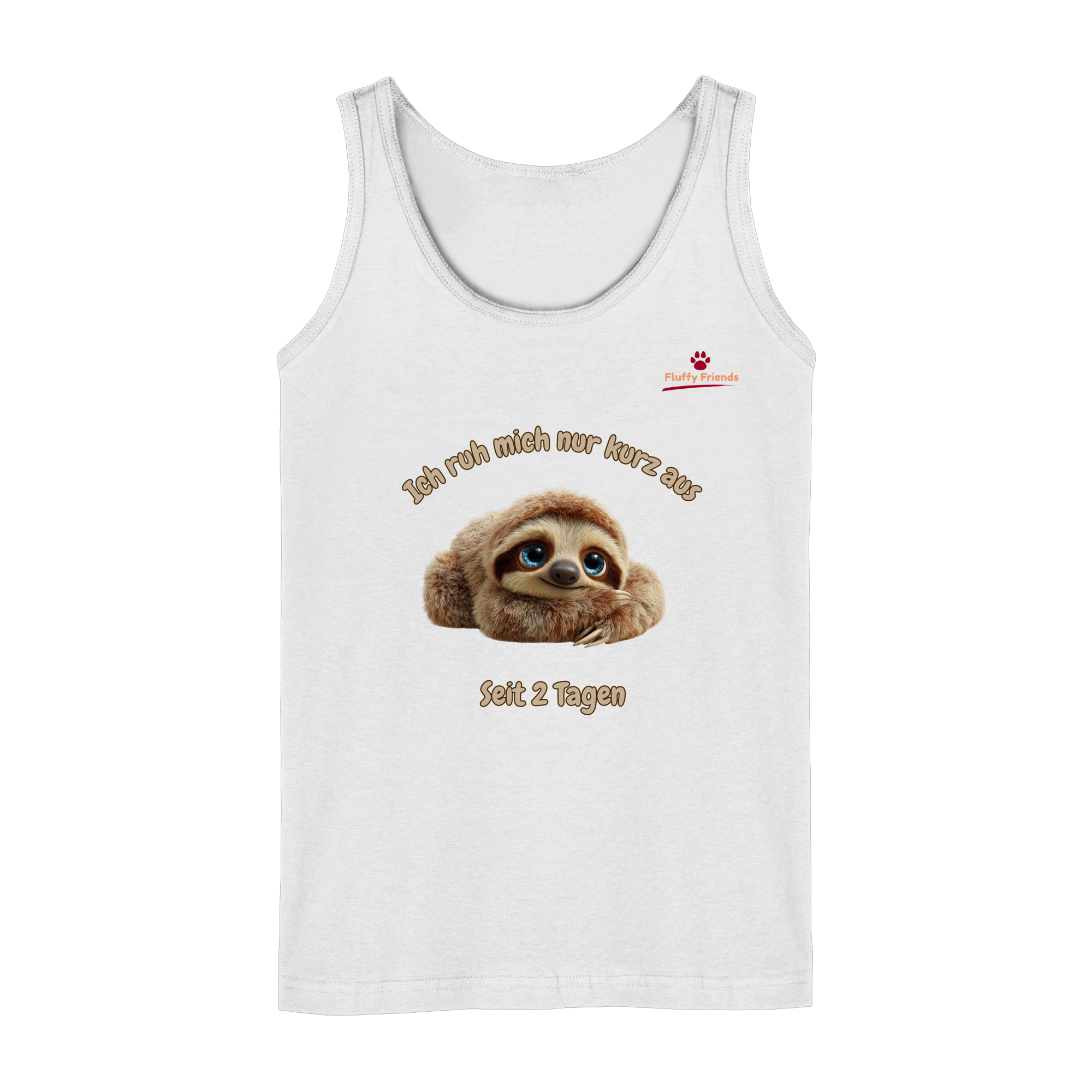Ich ruh mich nur kurz aus – Faultier - Ladies Tank-Top