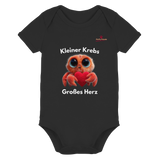Kleiner Krebs - Großes Herz - Organic Baby Bodysuit