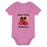 Kleiner Krebs - Großes Herz - Organic Baby Bodysuit