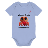 Kleiner Krebs - Großes Herz - Organic Baby Bodysuit