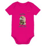Zusammen sind wir stark - Otter - Organic Baby Bodysuit