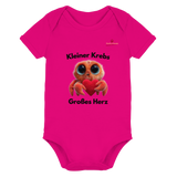 Kleiner Krebs - Großes Herz - Organic Baby Bodysuit