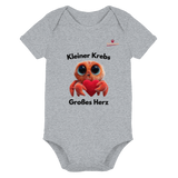 Kleiner Krebs - Großes Herz - Organic Baby Bodysuit