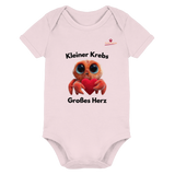 Kleiner Krebs - Großes Herz - Organic Baby Bodysuit