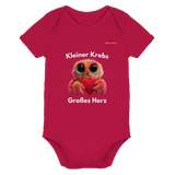 Kleiner Krebs - Großes Herz - Organic Baby Bodysuit
