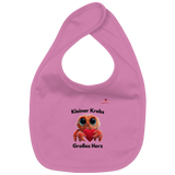 Kleiner Krebs - Großes Herz - Organic Baby-Lätzchen