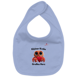 Kleiner Krebs - Großes Herz - Organic Baby-Lätzchen