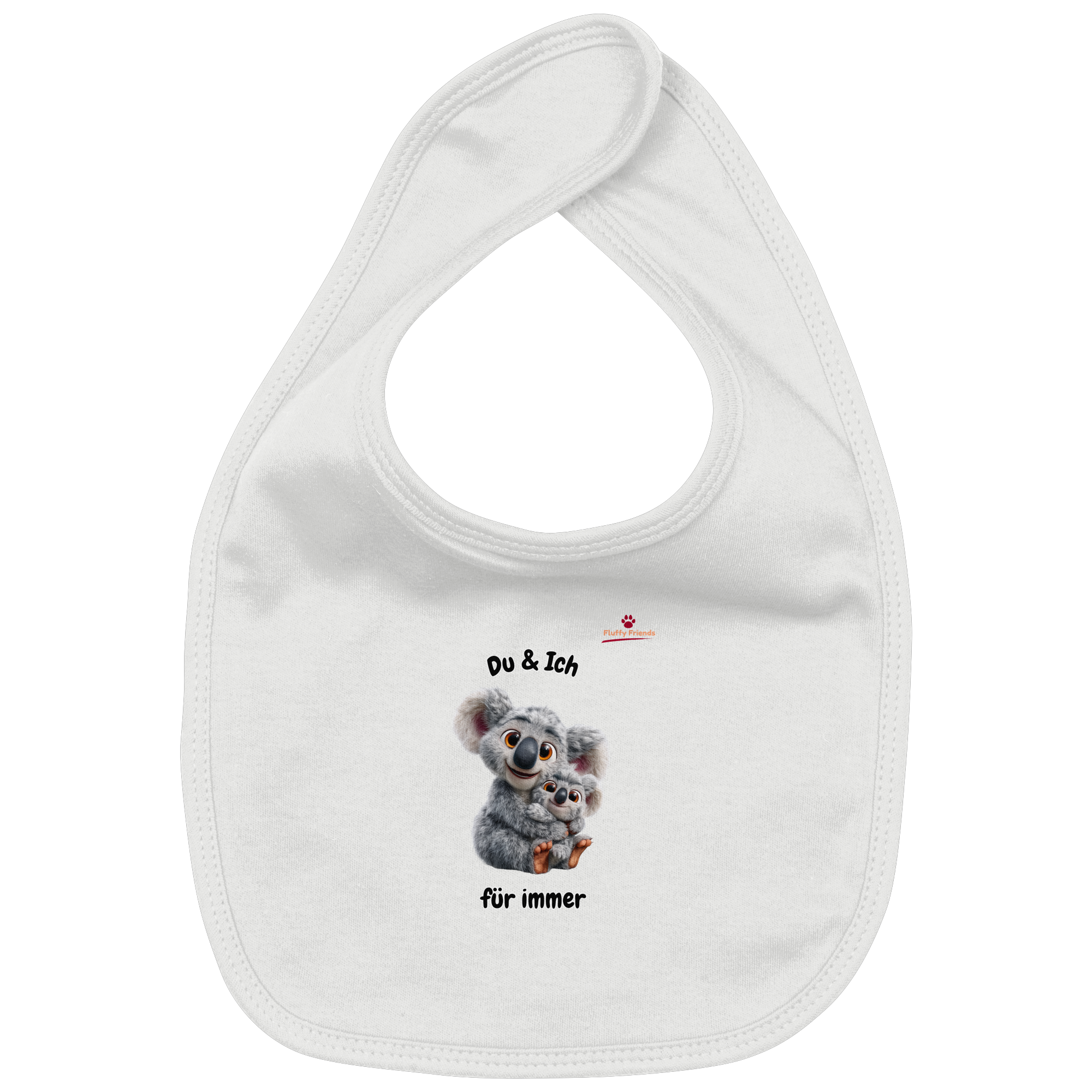Du & Ich für immer - Koalas - Organic Baby-Lätzchen