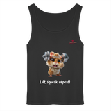 Lift, squeak, repeat! – Hamster  - Relaxed Tank Top