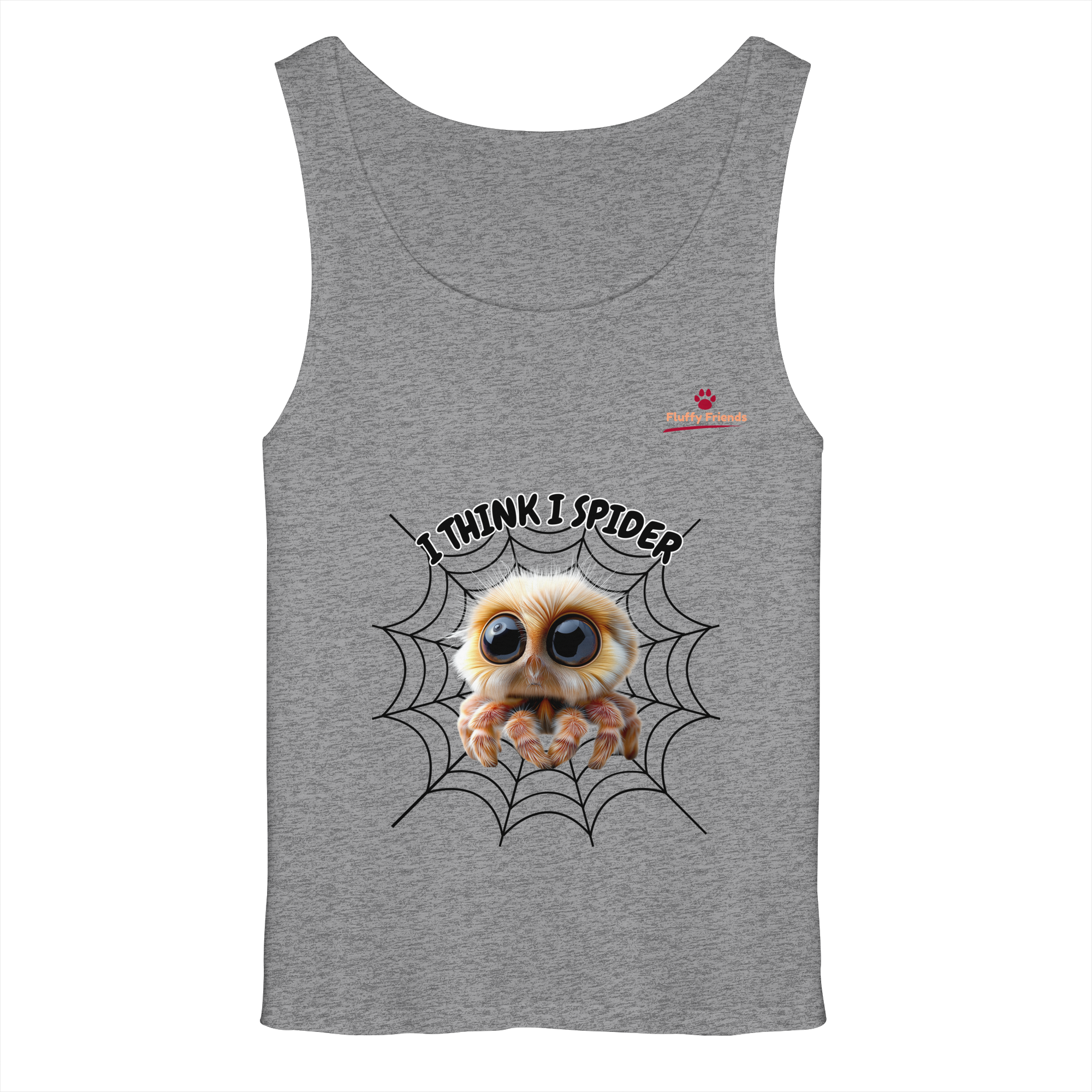Itzy die Spinne - „I Think I Spider“ - Relaxed Tank Top