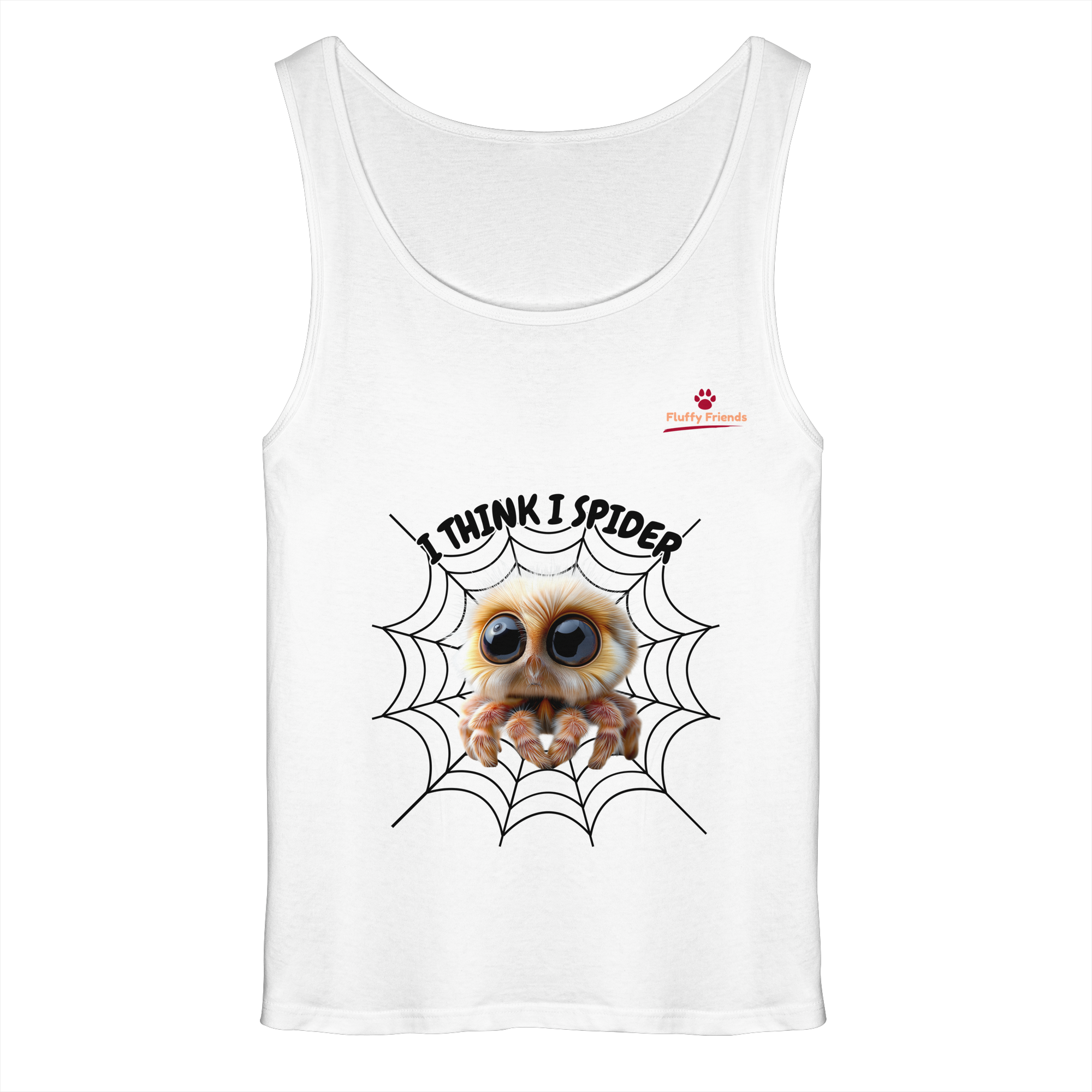Itzy die Spinne - „I Think I Spider“ - Relaxed Tank Top
